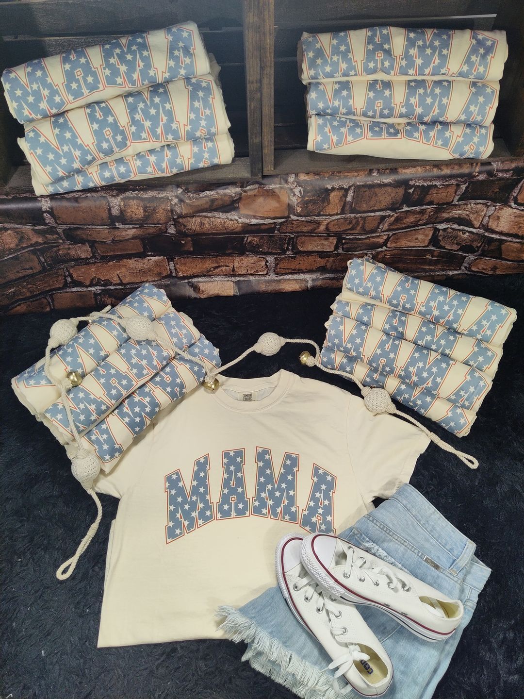 Mama American Stars Tee