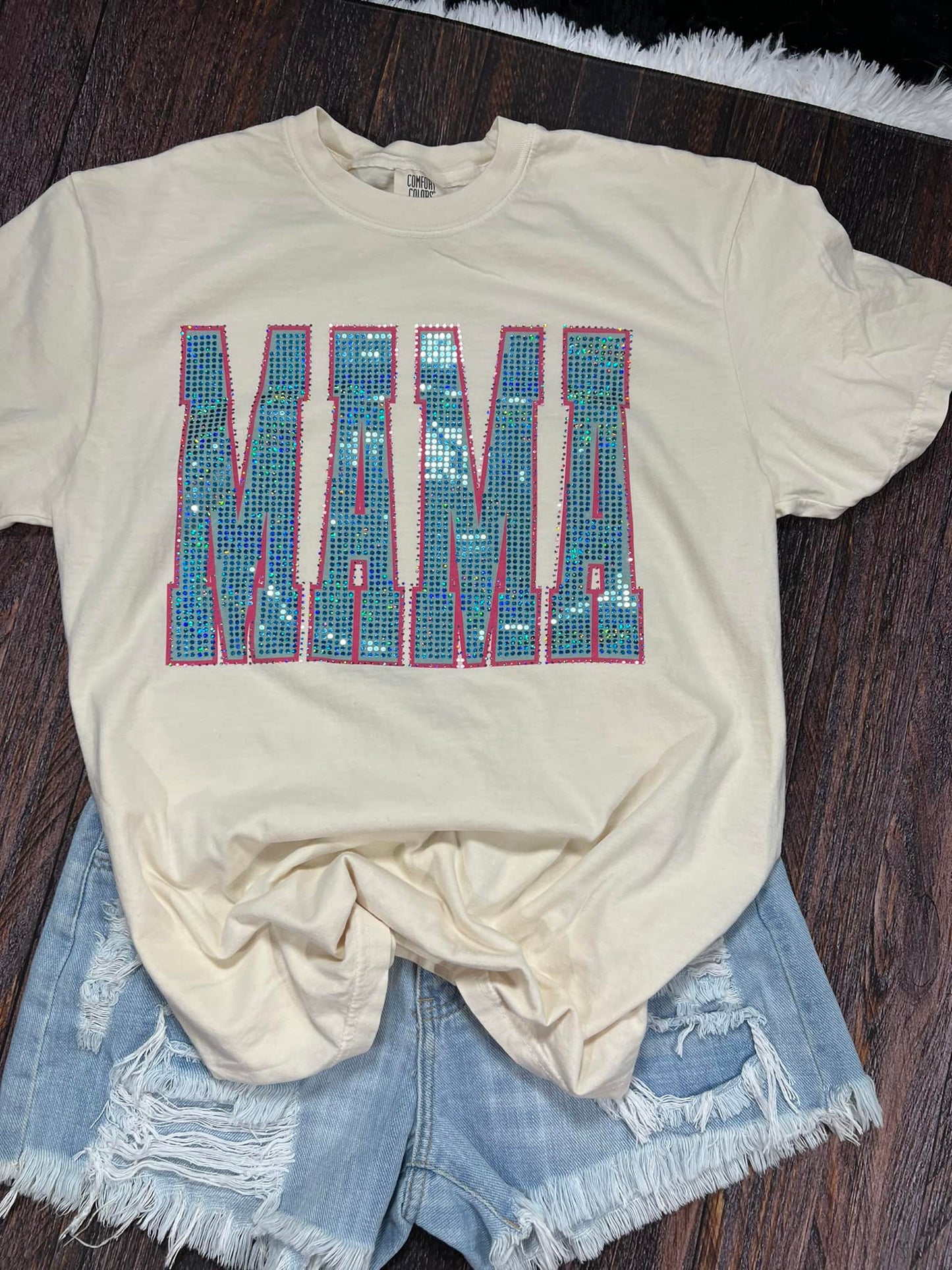 Mama Spangle Tee