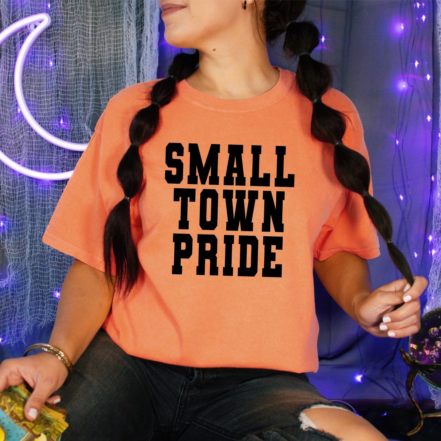 Small Town Pride Melon Tee