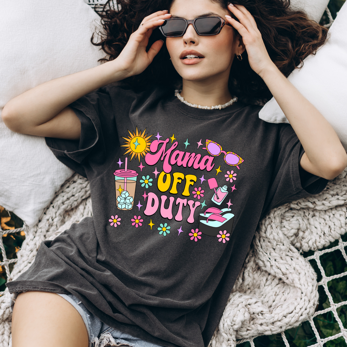 Mama off Duty Tee