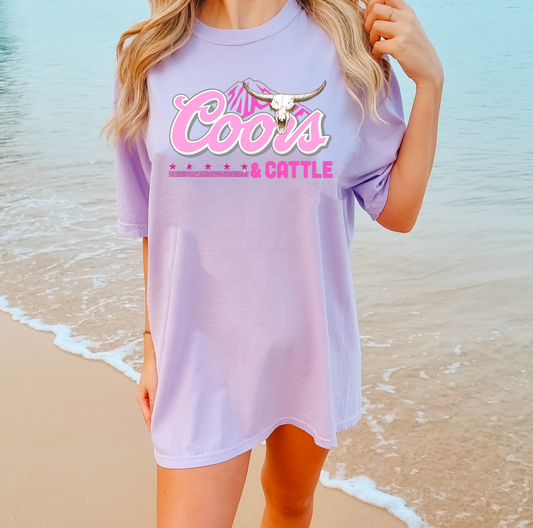 Coors and Cattle Tee