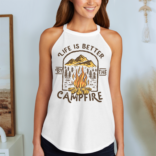 Life Is Better Campfire Tank Top