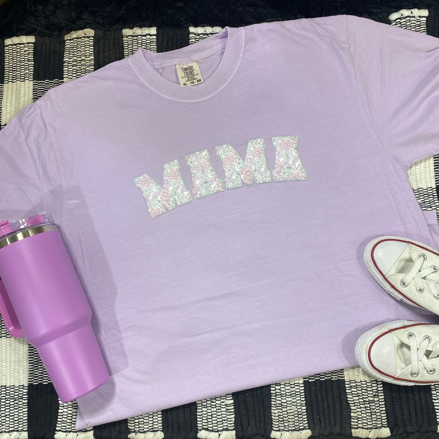 Mama Floral Puff