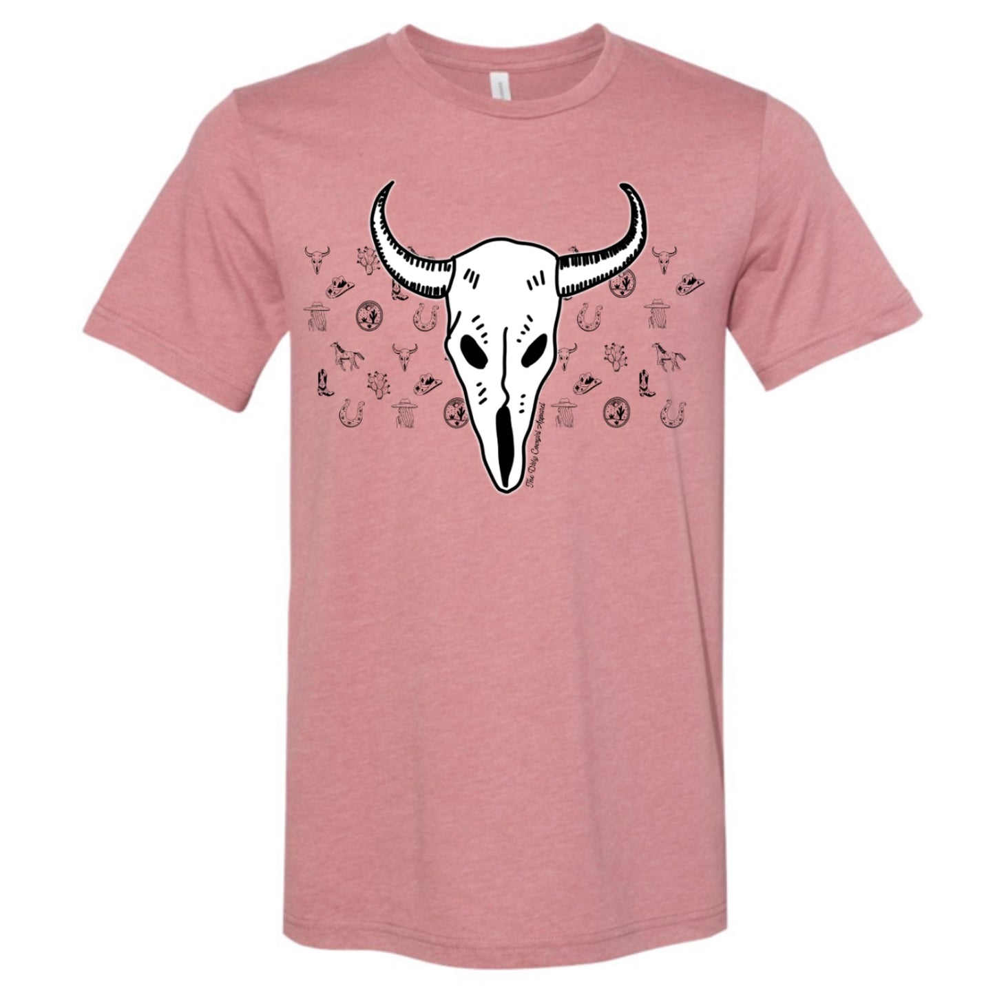 Bison Skull Sketch Youth Tee