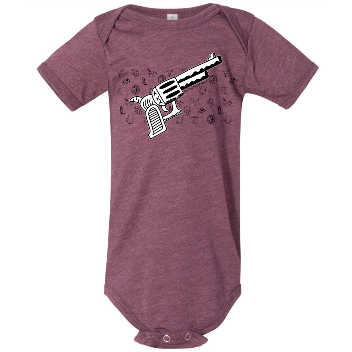 Pistol Sketch Onesie