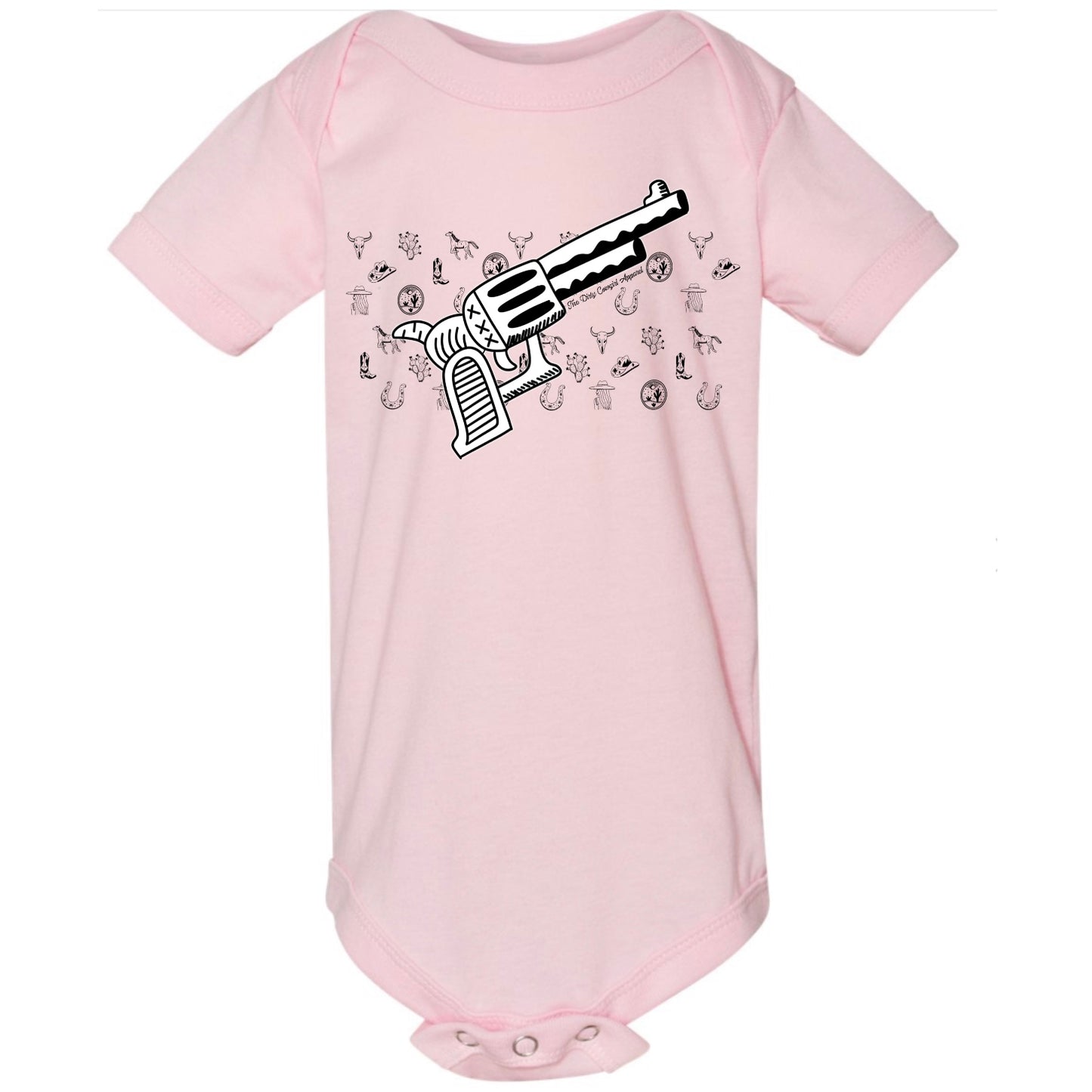 Pistol Sketch Onesie