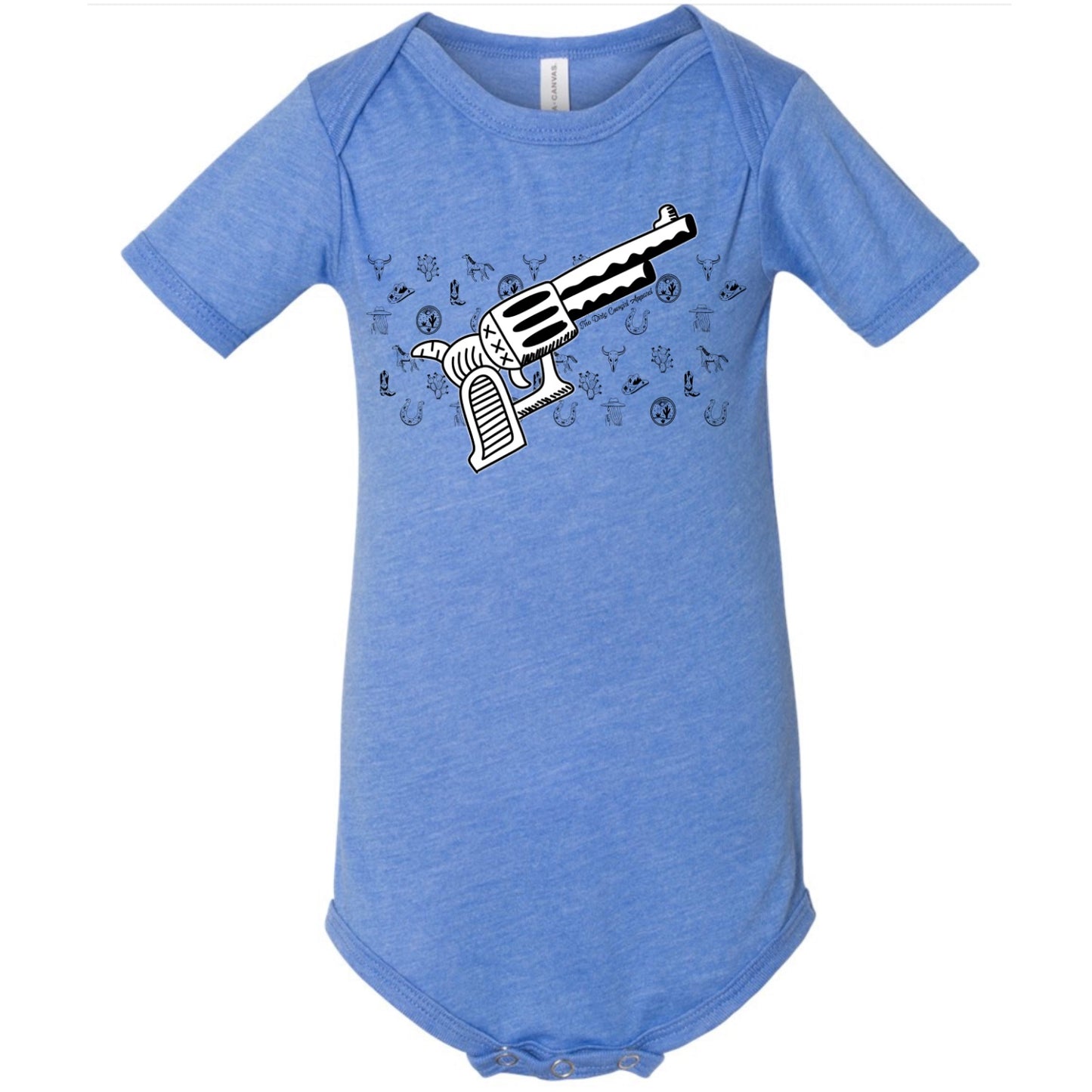 Pistol Sketch Onesie