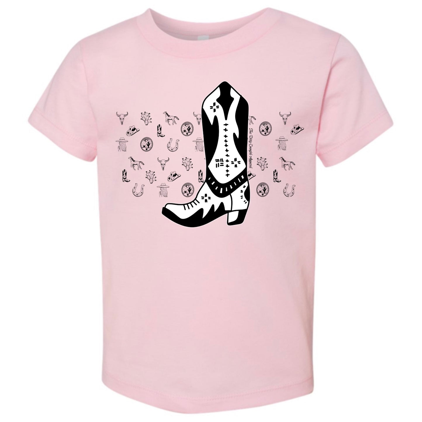 Boot Sketch Toddler Tee