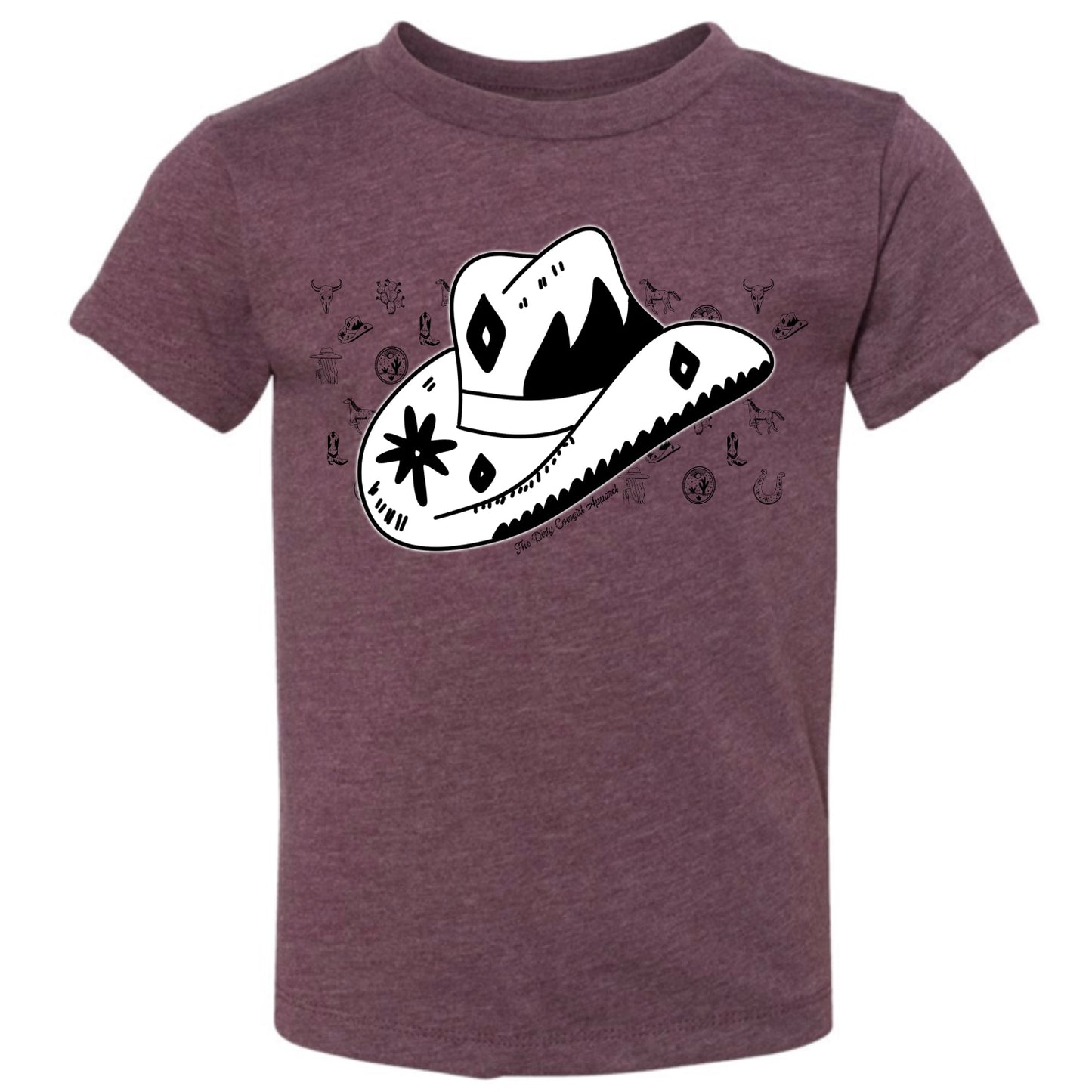 Cowboy Hat Sketch ToddlerTee