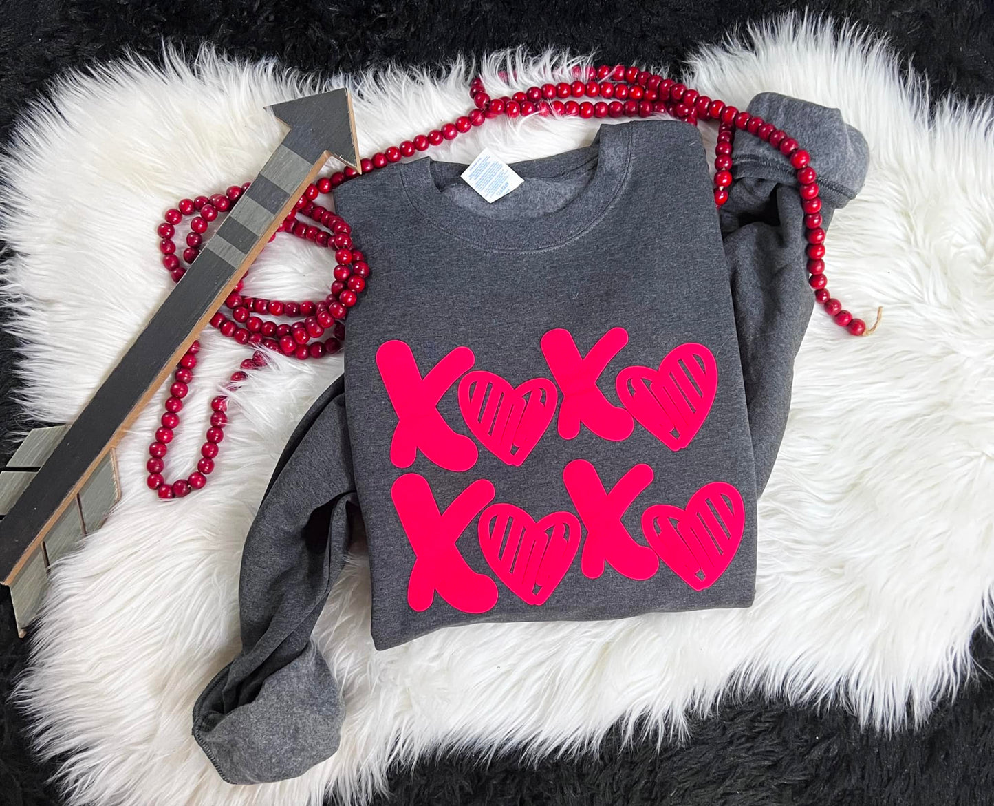 XOXO Puff Sweatshirt