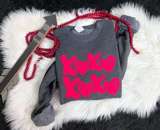 XOXO Puff Sweatshirt
