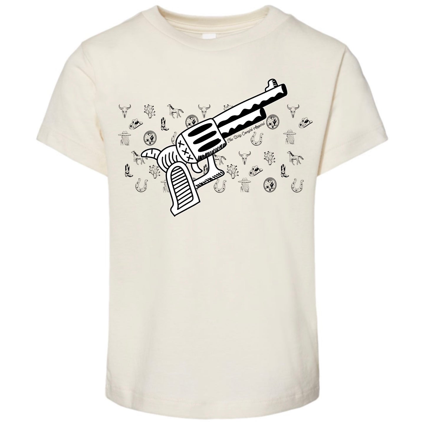 Pistol Sketch ToddlerTee