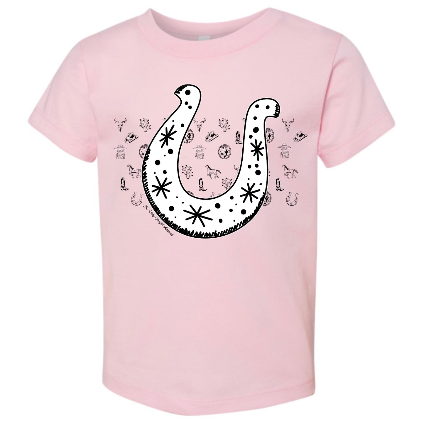 Horseshoe Sketch Toddler Tee