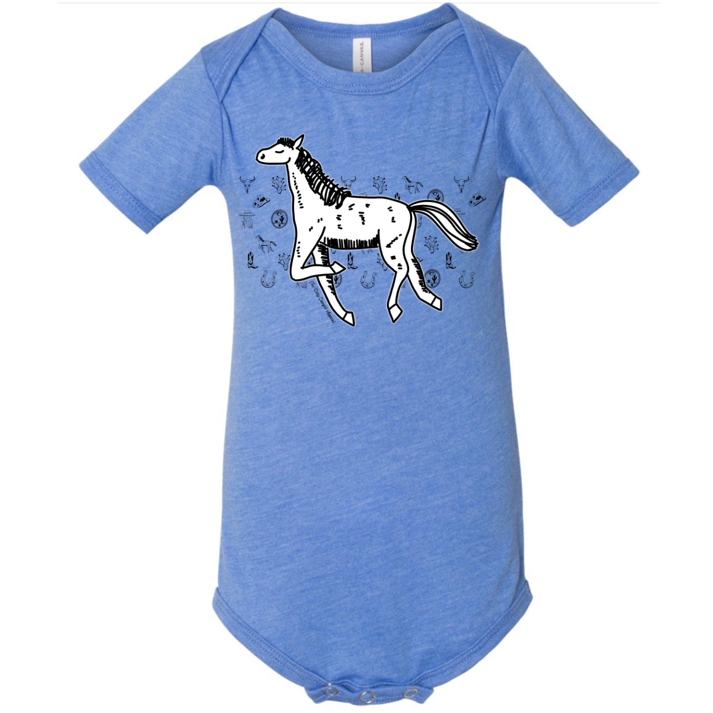 Horse Sketch Onesie