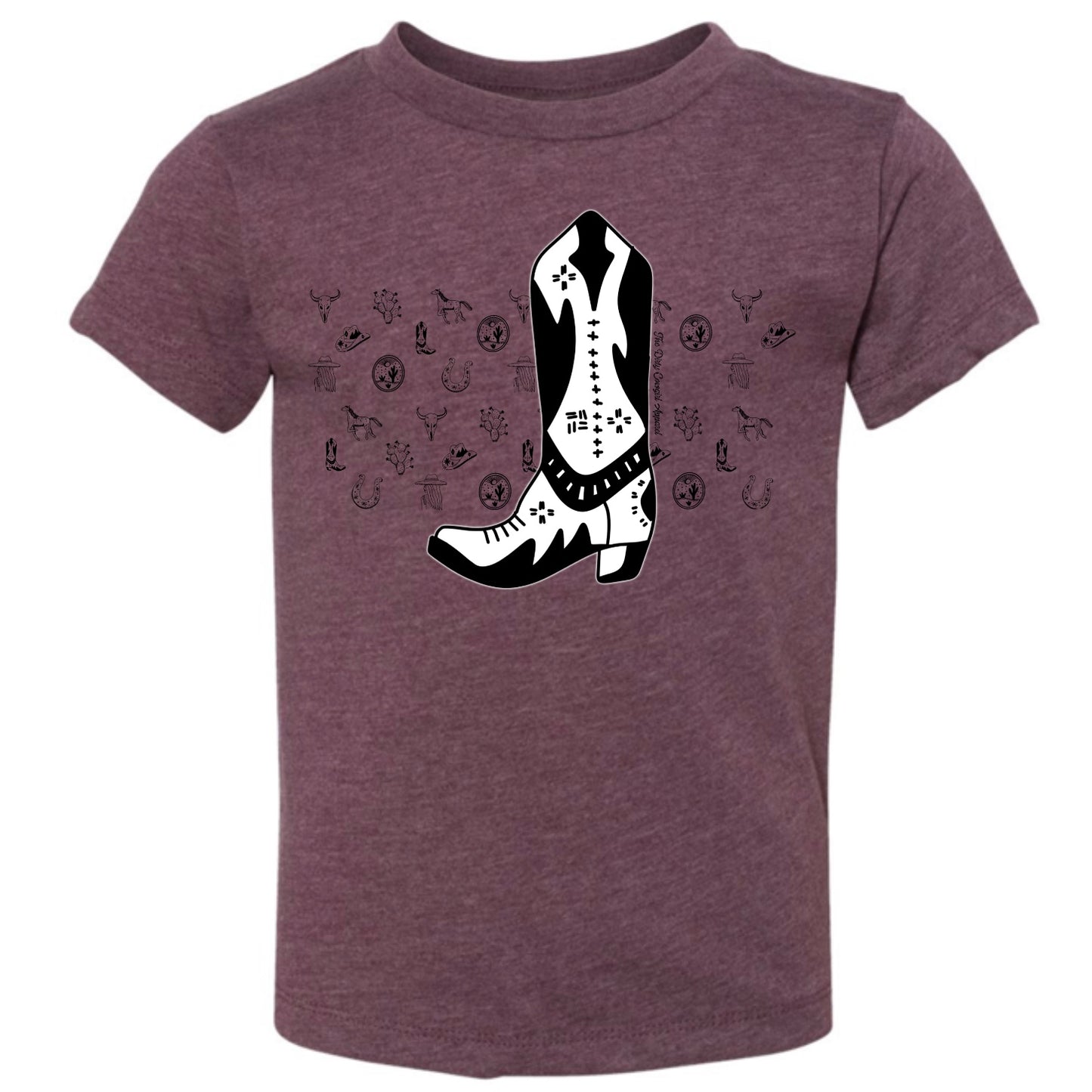 Boot Sketch Toddler Tee