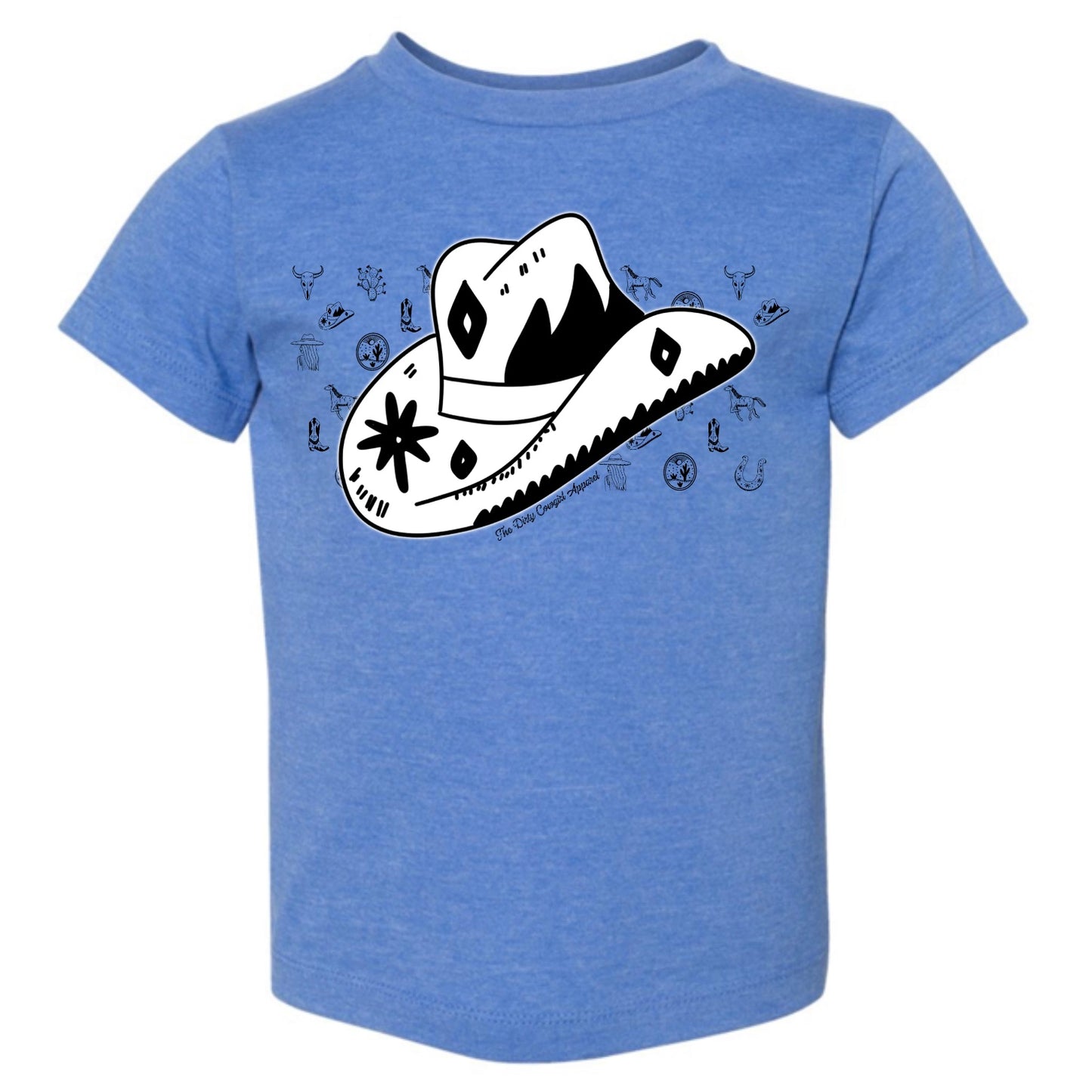 Cowboy Hat Sketch ToddlerTee