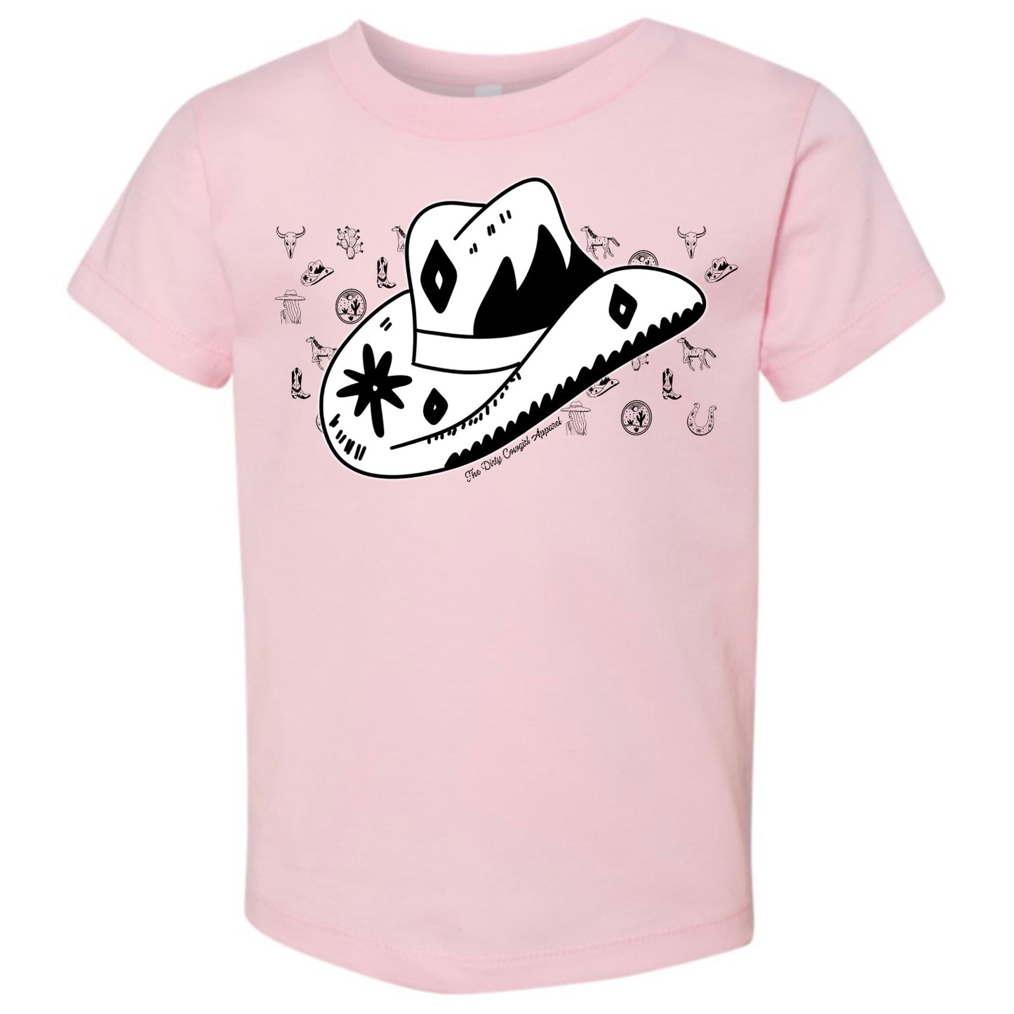 Cowboy Hat Sketch ToddlerTee