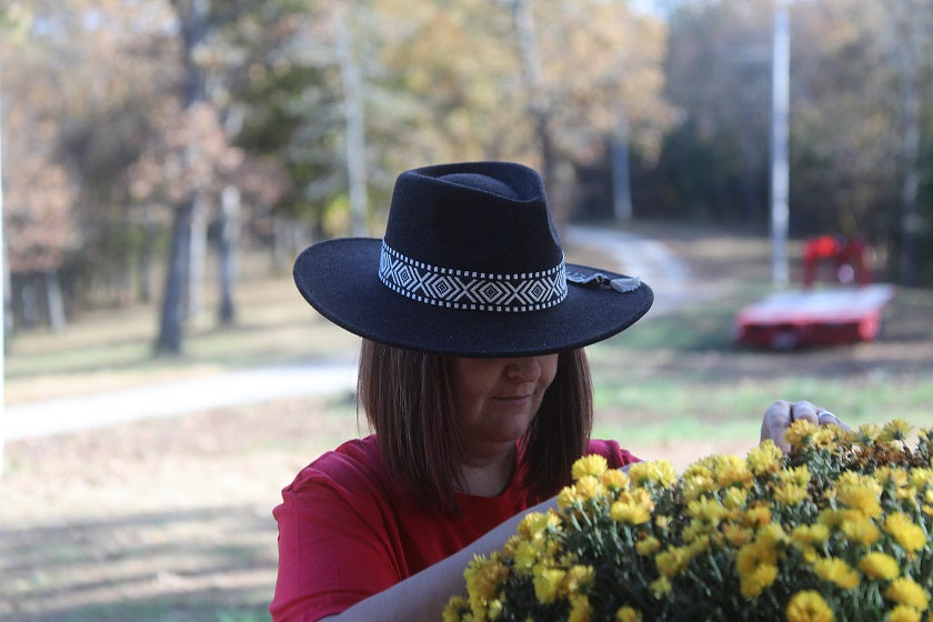 CC Wide Brim Felt Hat