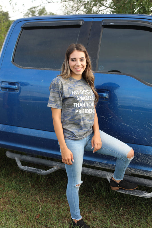 My Dog Is Smarter Than Your President T-Shirt