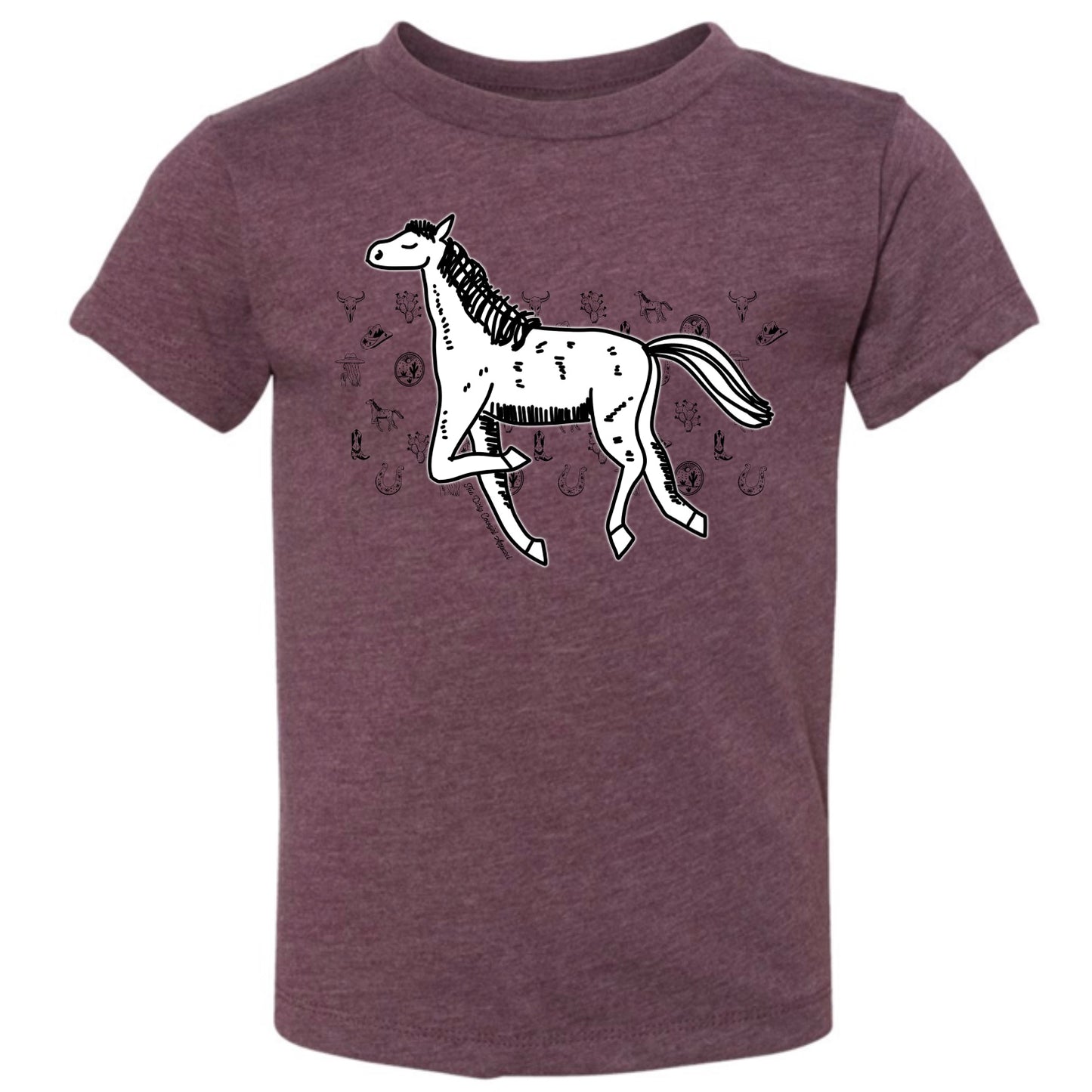 Horse Sketch Toddler Tee