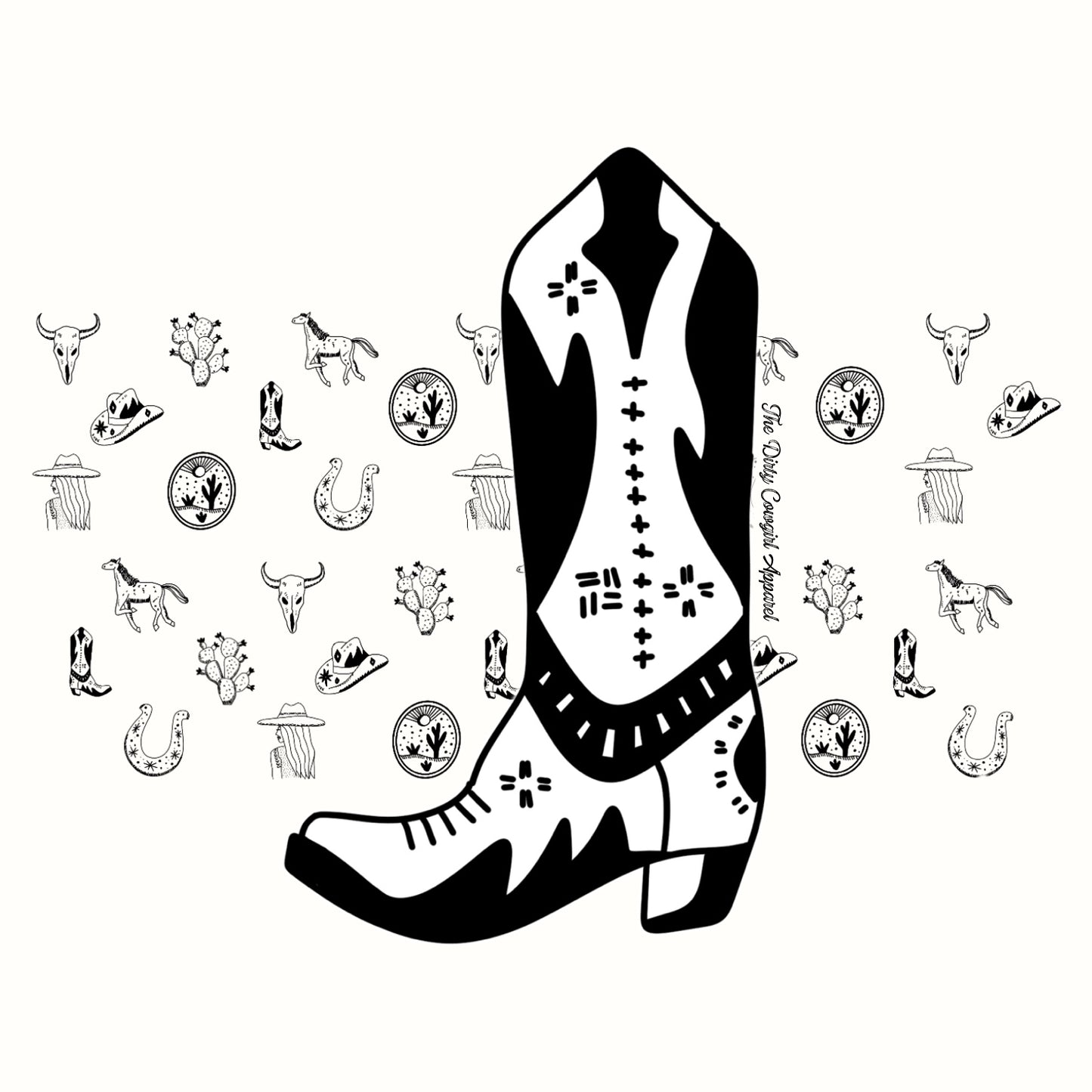 Boot Sketch Youth Tee