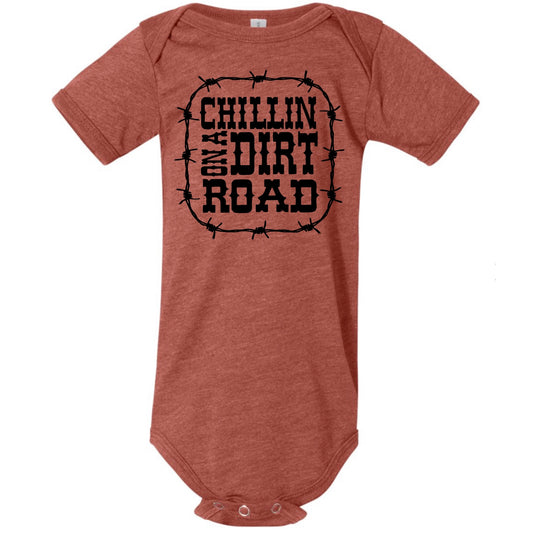 Chillin on a Dirt Road Onesie