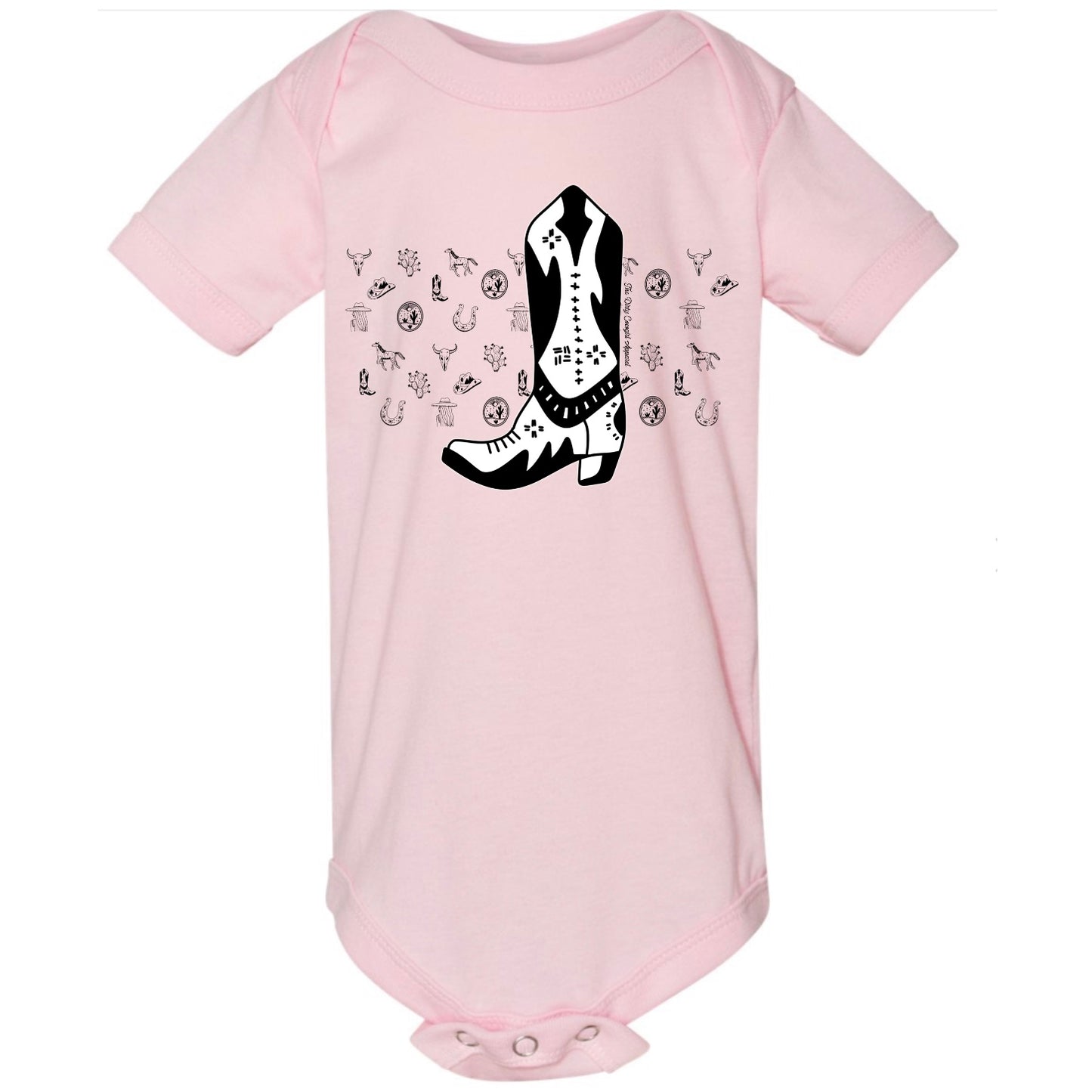 Boot Sketch Onesie