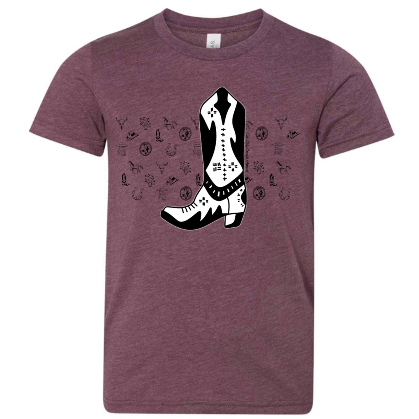 Boot Sketch Youth Tee