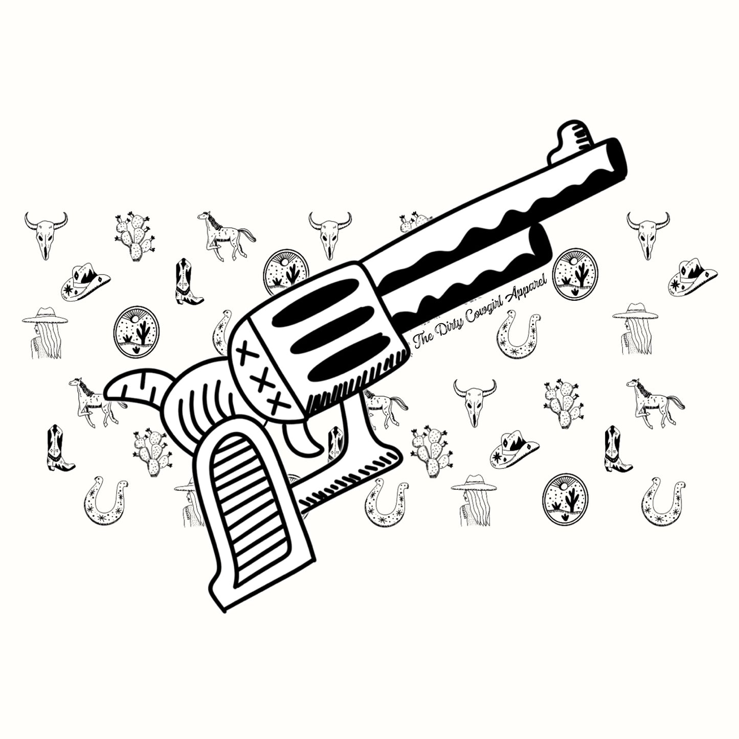 Pistol Sketch Youth Tee