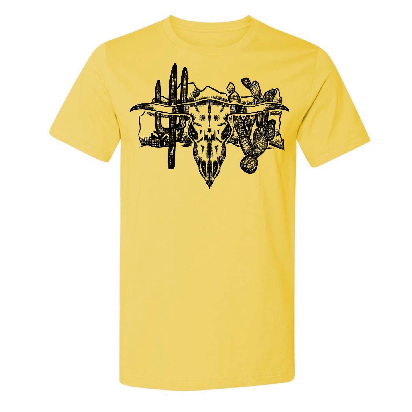 Skull and Cactus