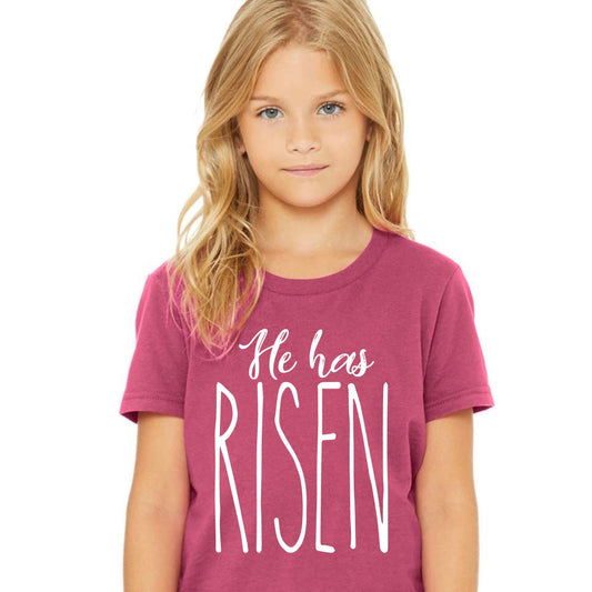 He Has Risen Youth Tee