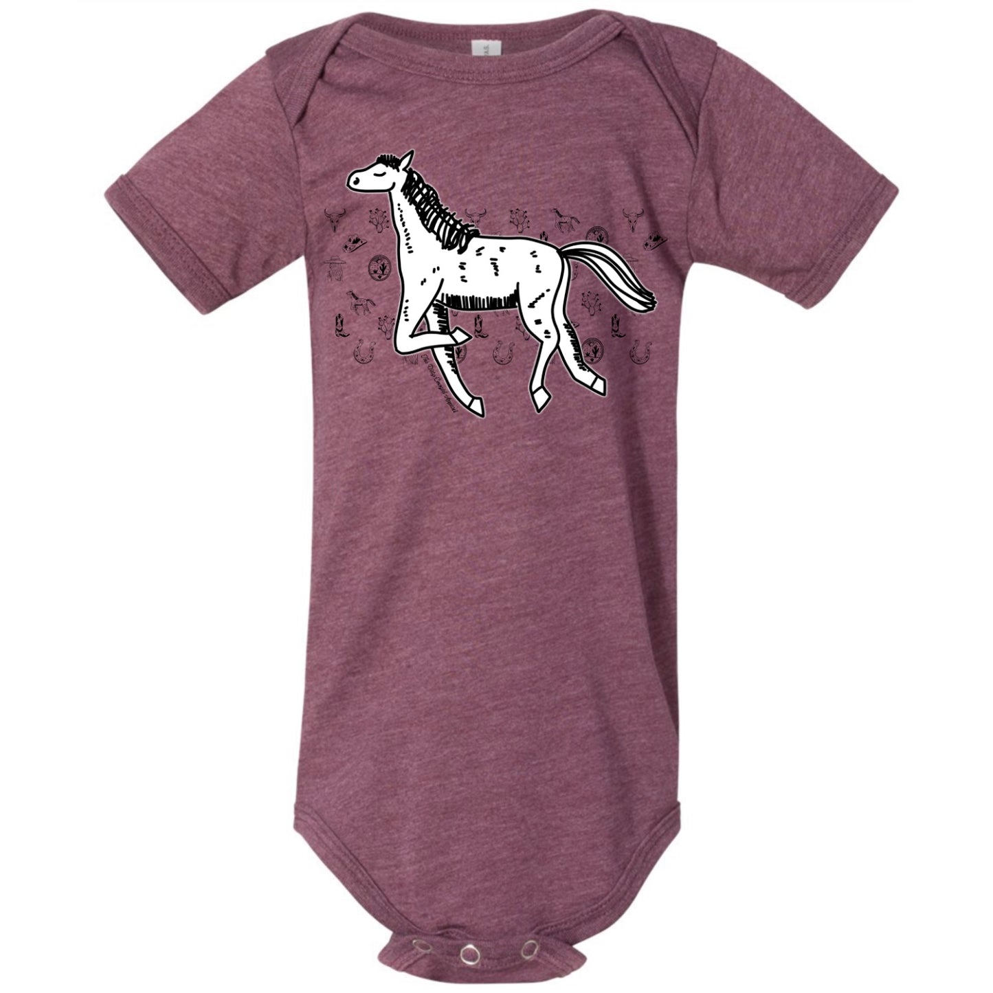 Horse Sketch Onesie