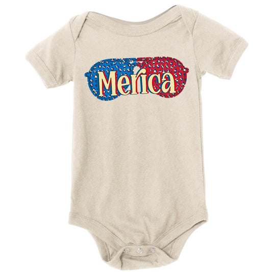 Merica Sunglasses Onesie