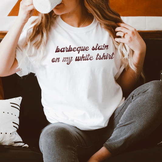 Barbeque Stain tee