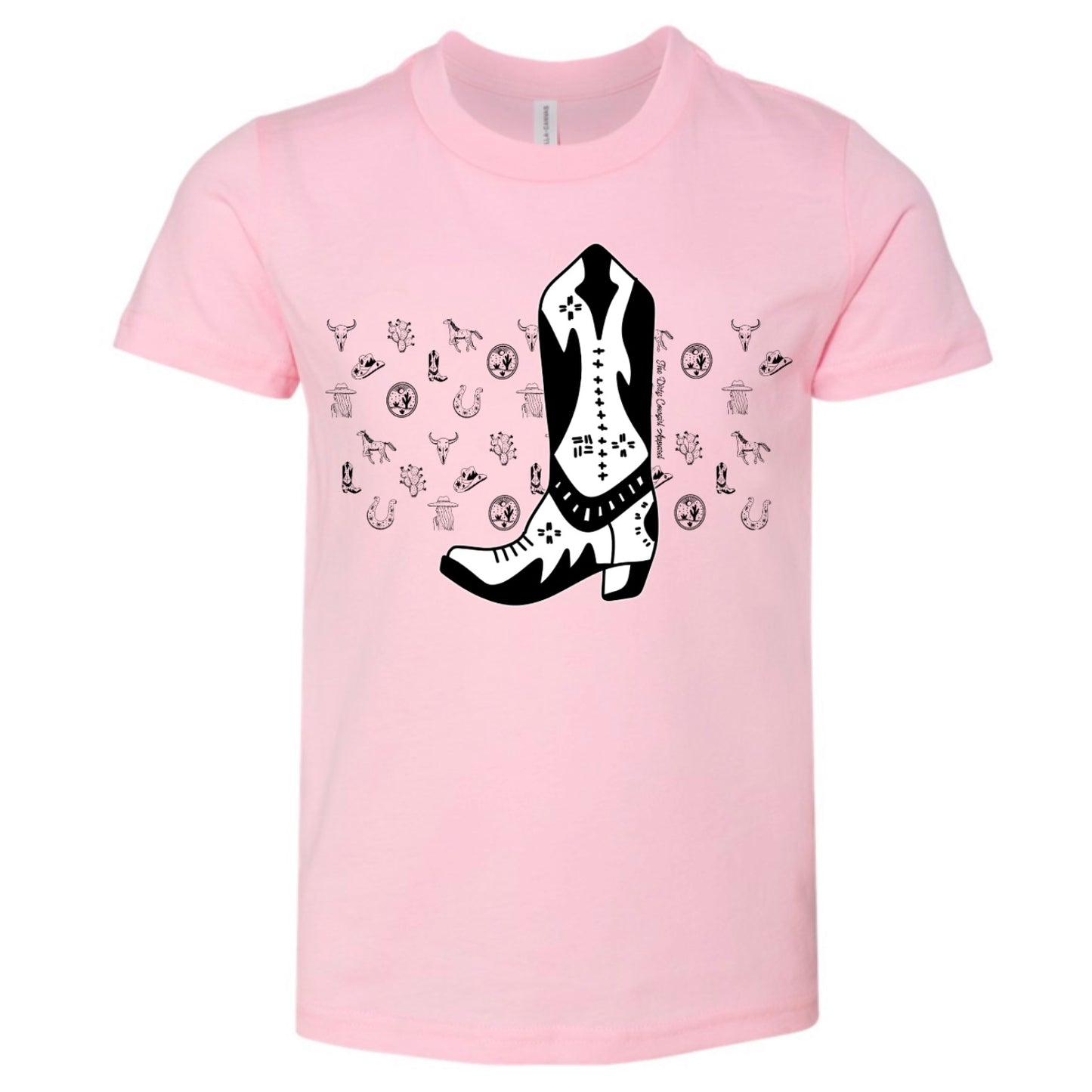 Boot Sketch Youth Tee