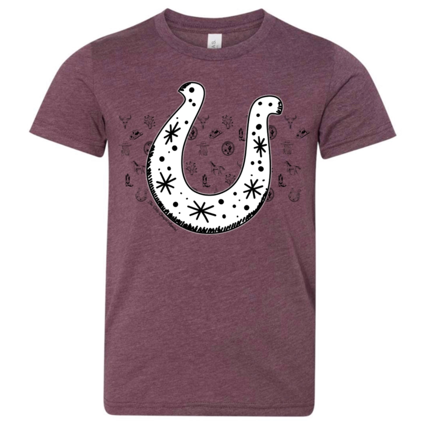 Horseshoe Sketch Youth Tee