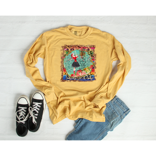 Mrs. Claus Yellow Longsleeve