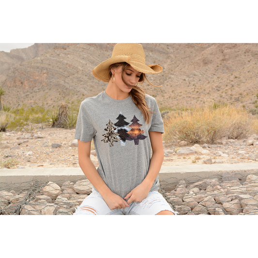 Cowhide Trees T-Shirt