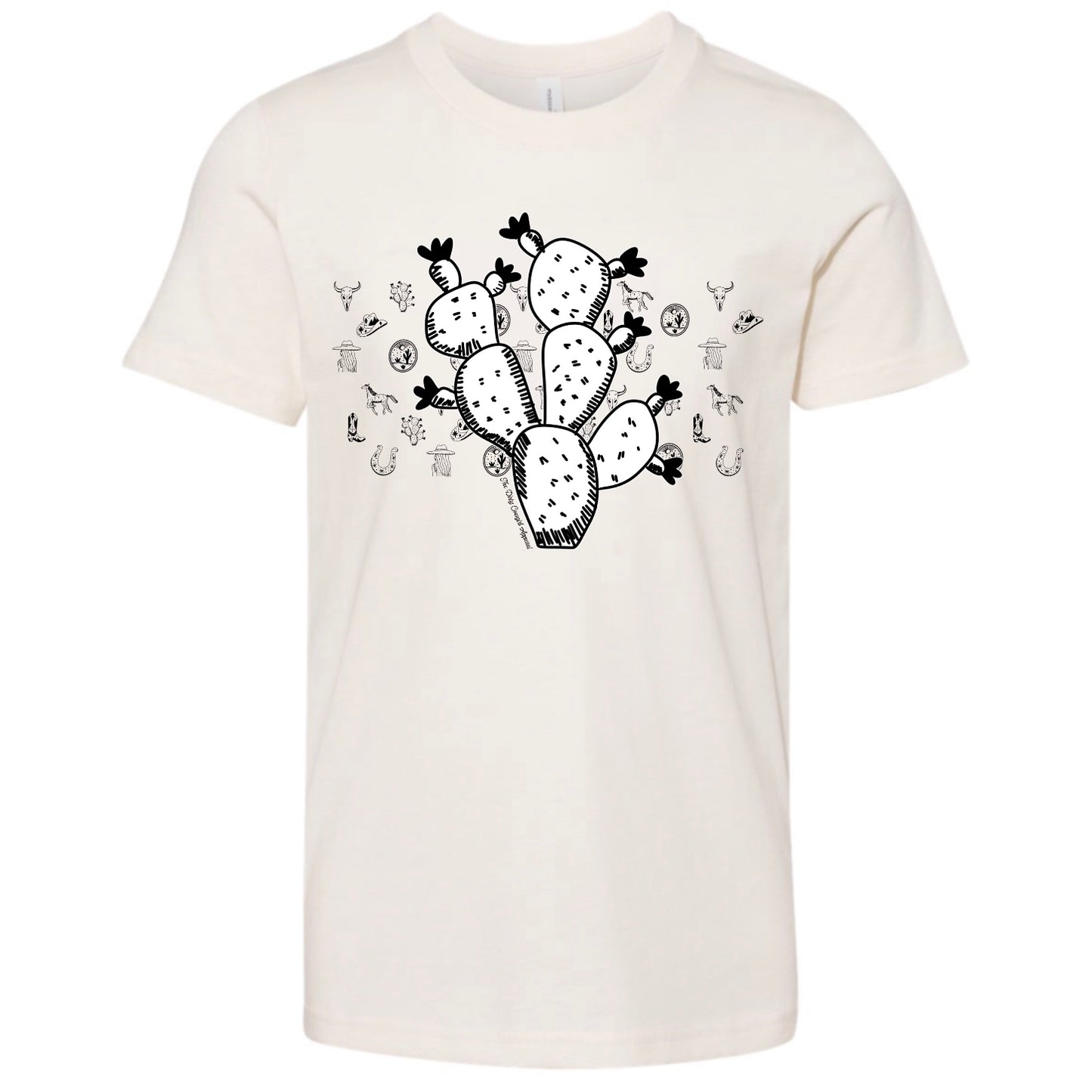 Cactus Sketch Youth Tee