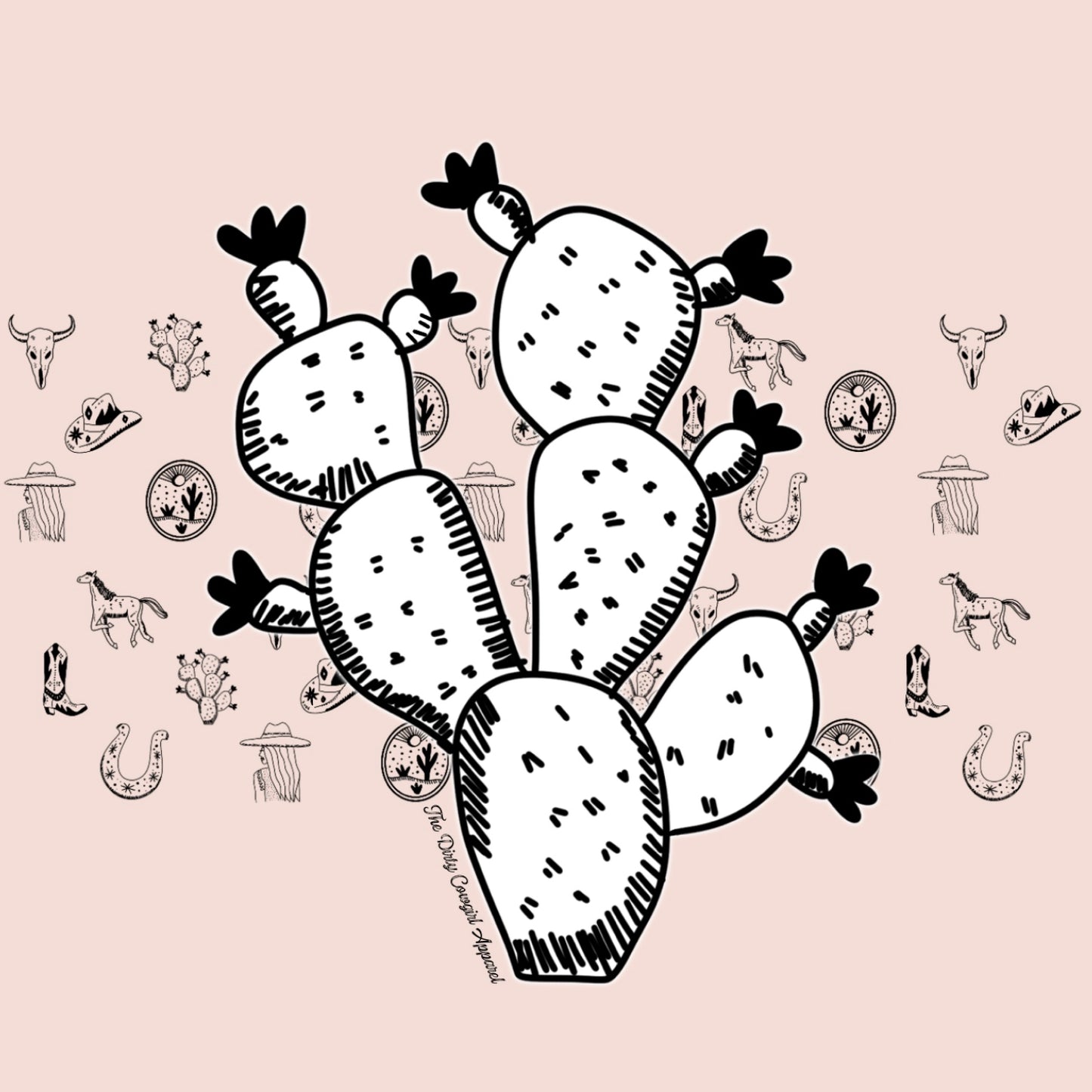 Cactus Sketch ToddlerTee