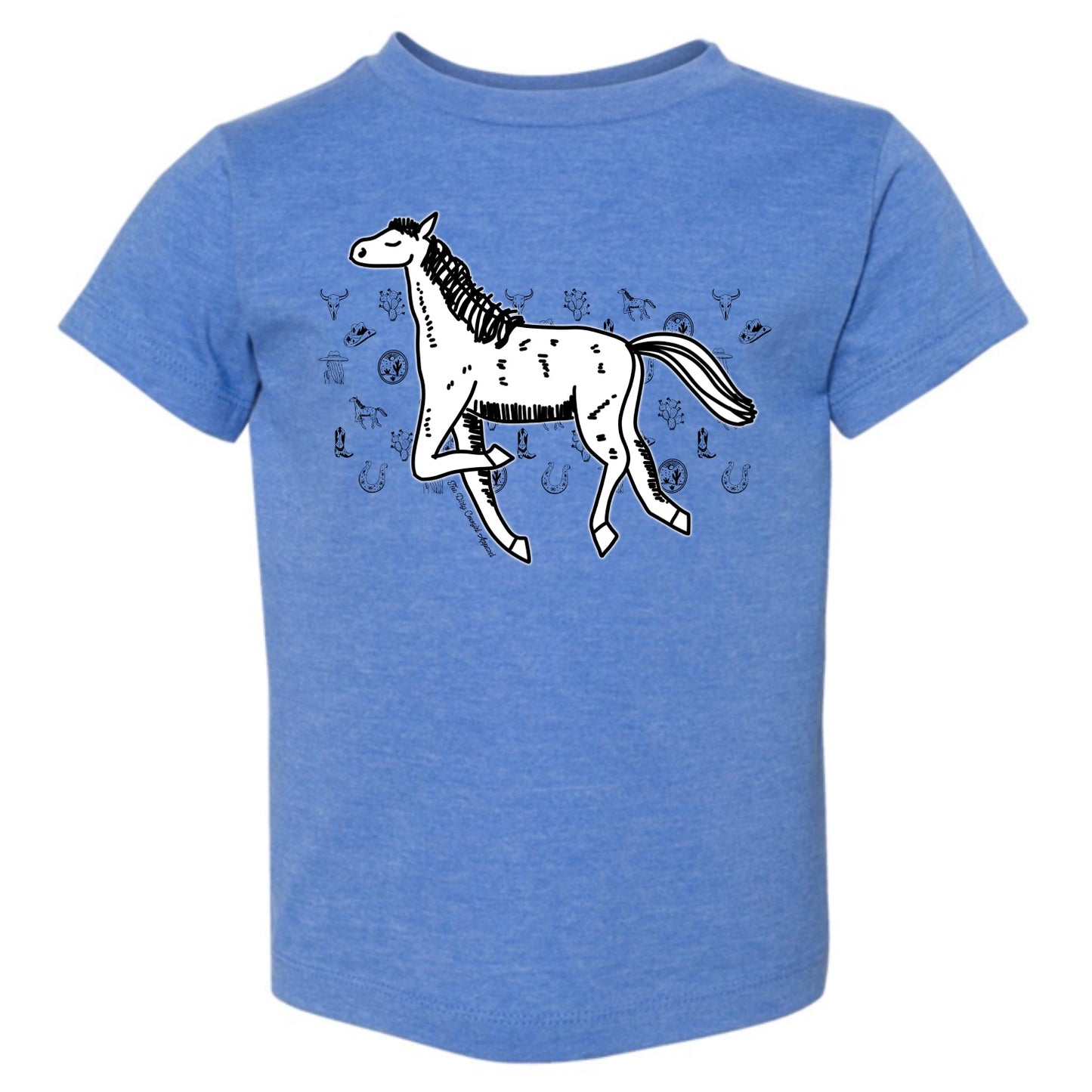 Horse Sketch Toddler Tee