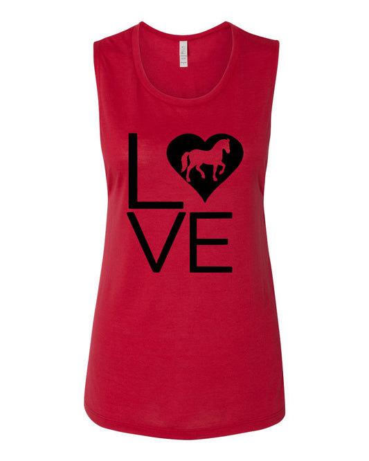 Love Horse Tank Top