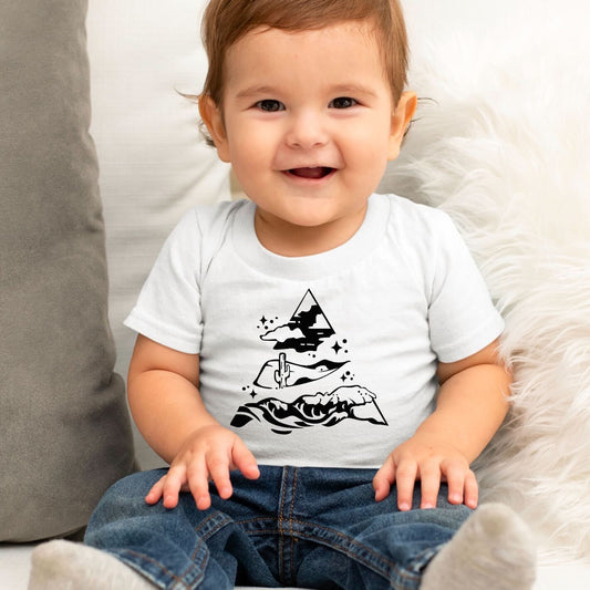 Triangle Desert Onesie