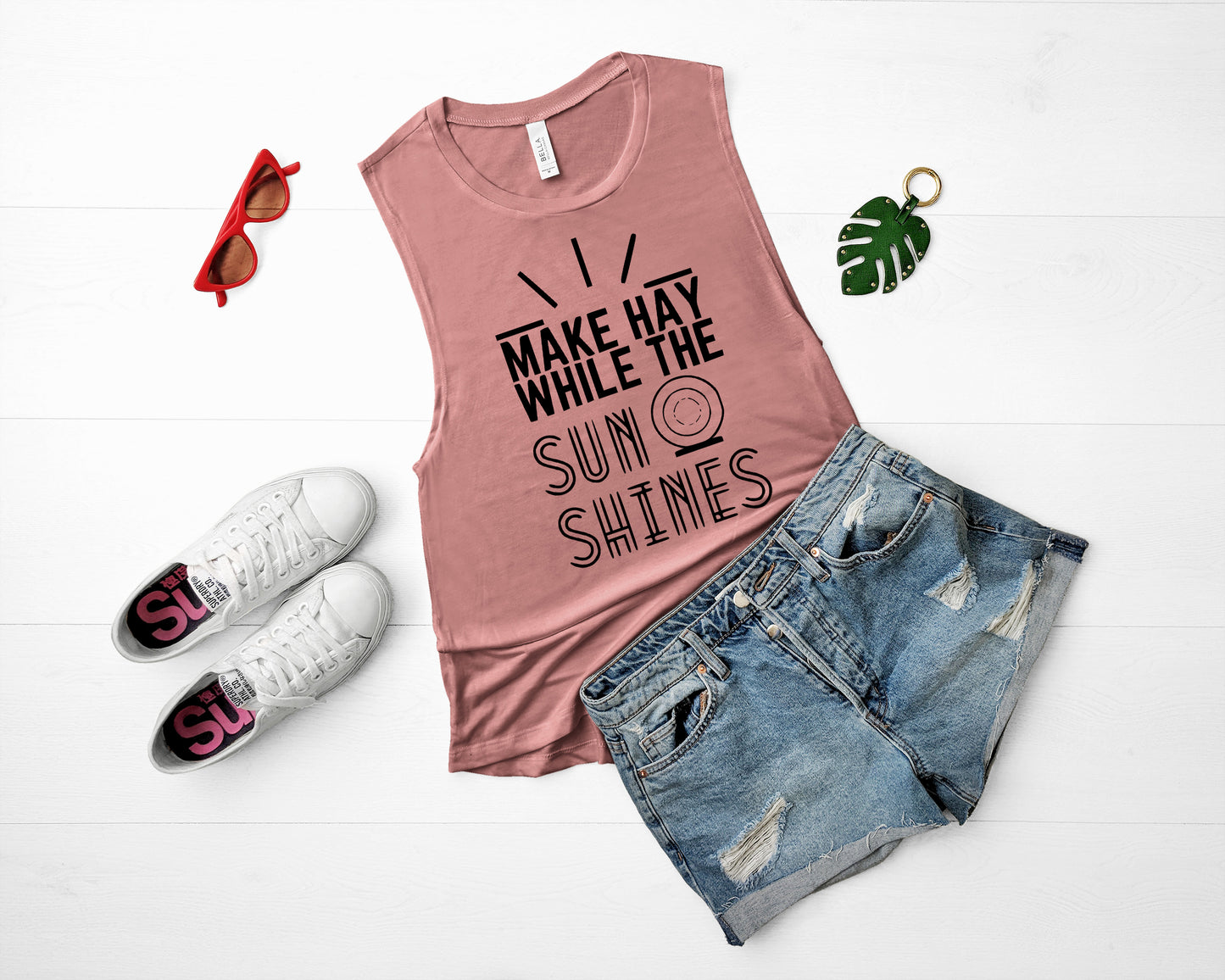 Make Hay While The Sun Shines Tank Top Top