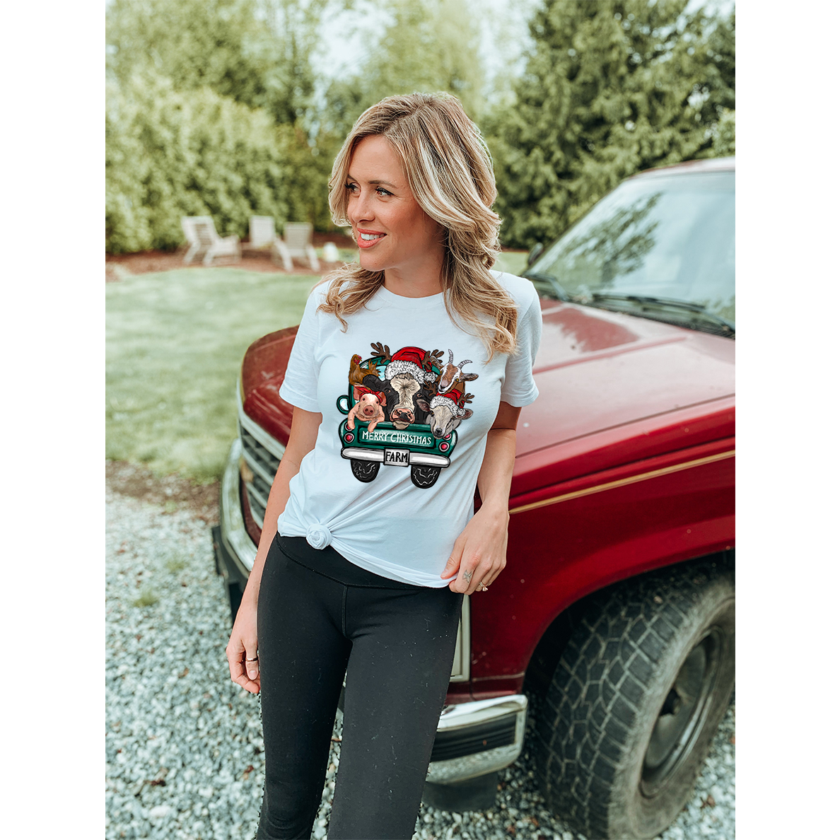 Merry Christmas Farm T-Shirt