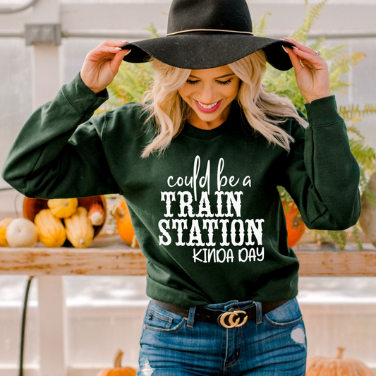 Train station kind of day