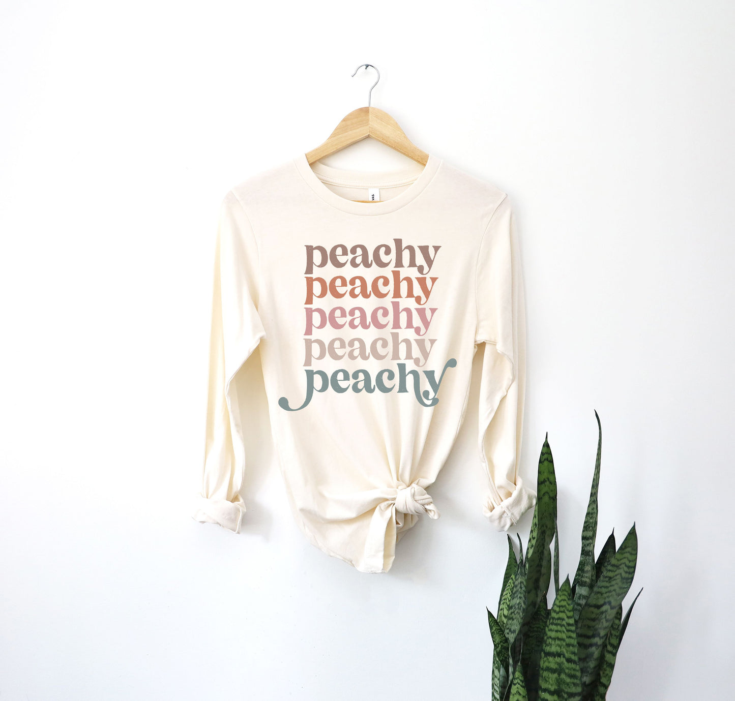 Peachy Stacked Longsleeve