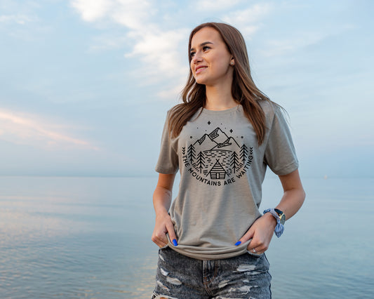 The Mountains are Waiting T-Shirt
