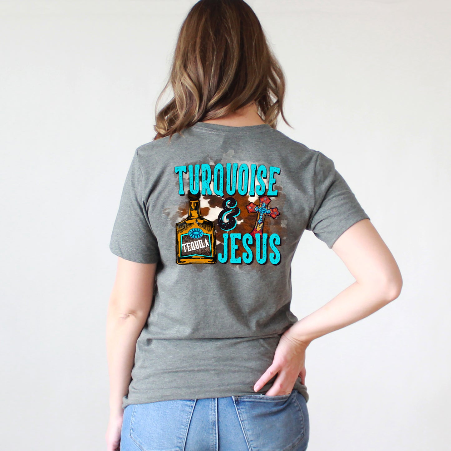 Turquoise Tequila Jesus