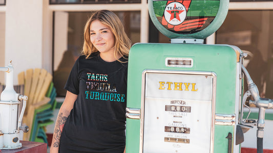 Tacos Tequila And Turquoise Tee